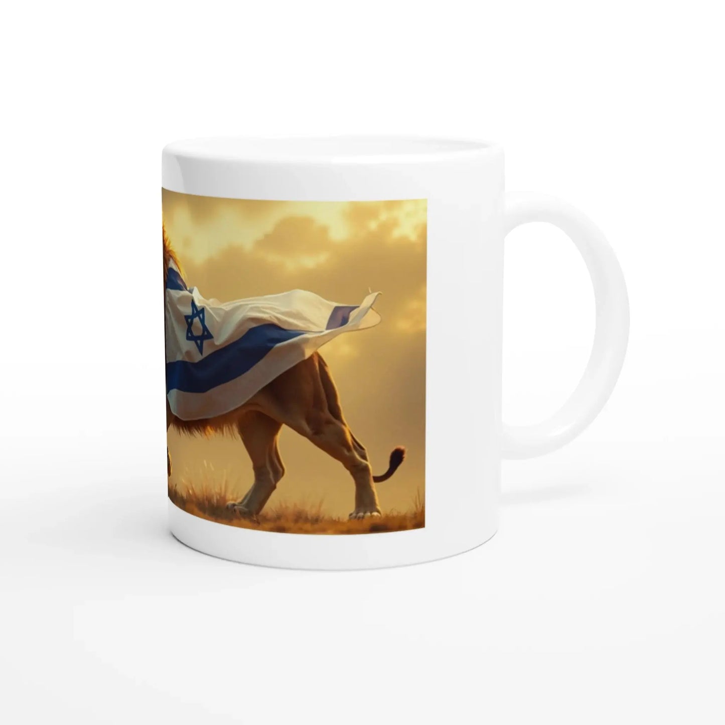 Jewish Lion Inspirational Ceramic Mug
