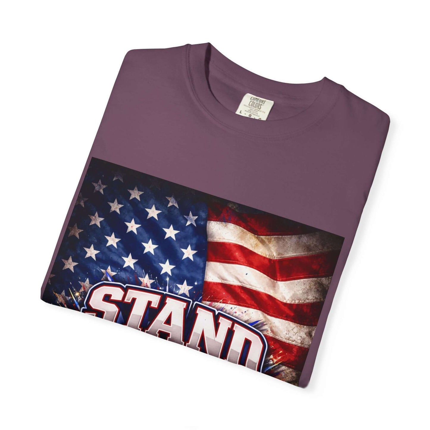 Stand For Your Flag T-Shirt — Patriotic American Flag Tee for Veterans & 4th of July