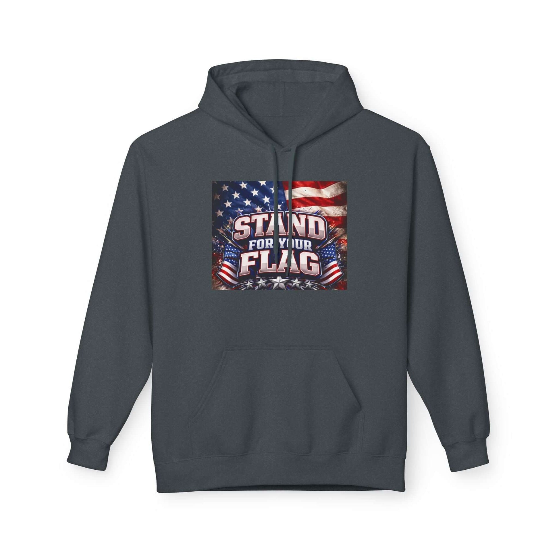 View details for Stand For Your Flag Hoodie — Patriotic American Flag Pullover Stand For Your Flag Hoodie — Patriotic American Flag Pullover