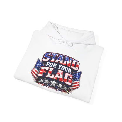  Stand For Your Flag Hoodie — Patriotic American Flag Sweatshirt Stand For Your Flag Hoodie — Patriotic American Flag Sweatshirt