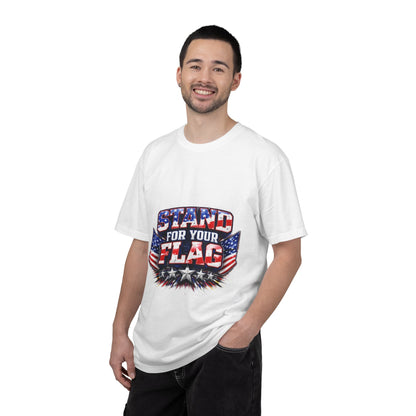 Stand For Your Flag T-Shirt — Patriotic American Flag Tee for Veterans & Fourth of July Stand For Your Flag T-Shirt — Patriotic American Flag Tee for Veterans & Fourth of July