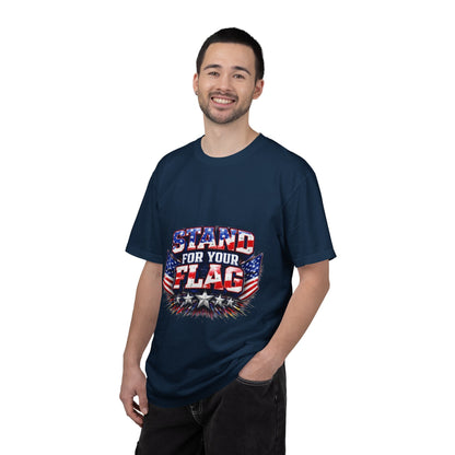 Stand For Your Flag T-Shirt — Patriotic American Flag Tee for Veterans & Fourth of July Stand For Your Flag T-Shirt — Patriotic American Flag Tee for Veterans & Fourth of July