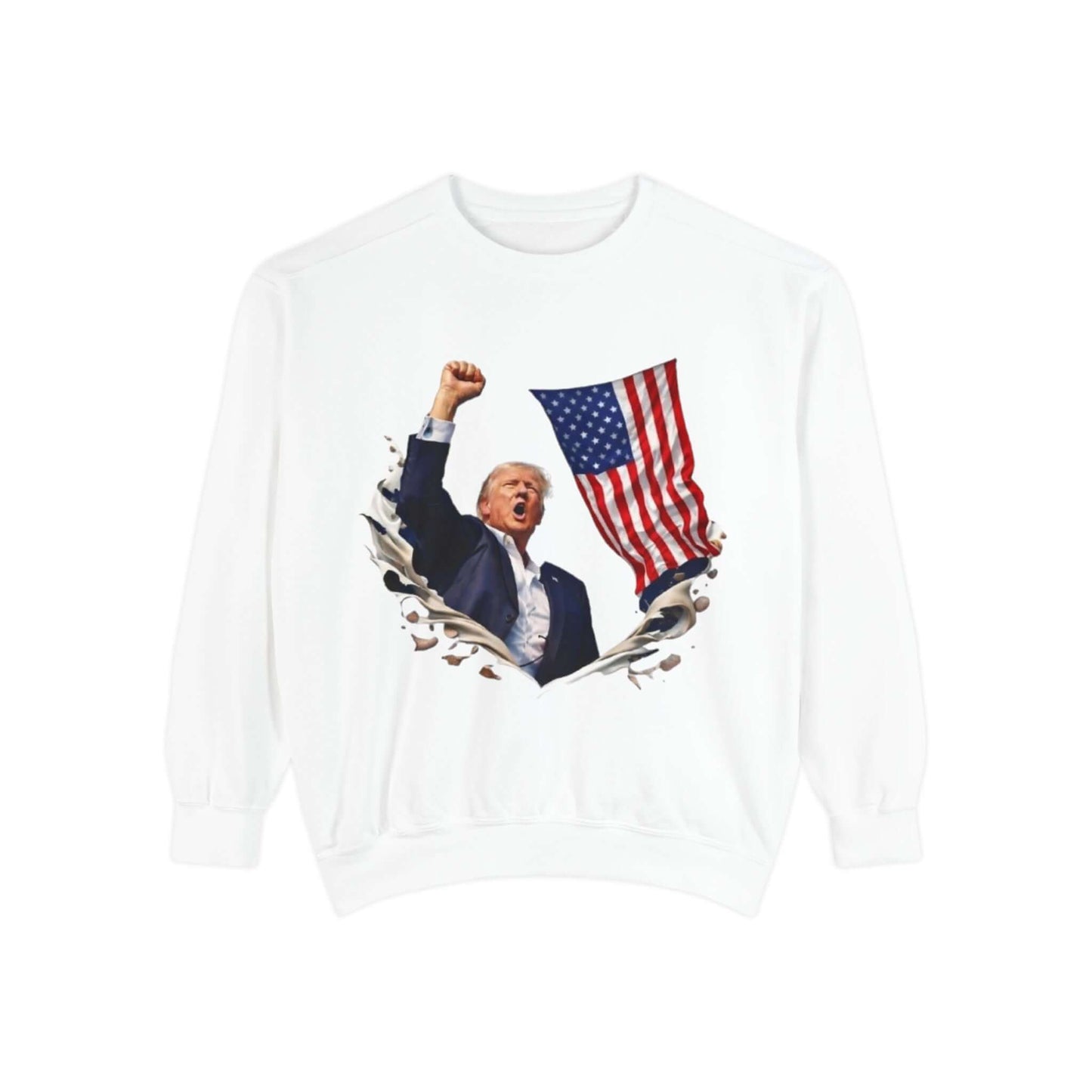 Patriotic Leader Flag Sweatshirt