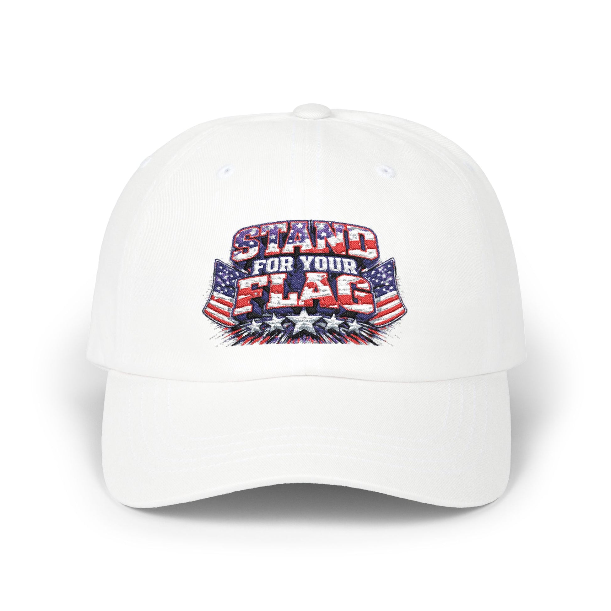 Dad Cap - 'Stand For Your Flag' Patriotic American Flag Baseball Hat