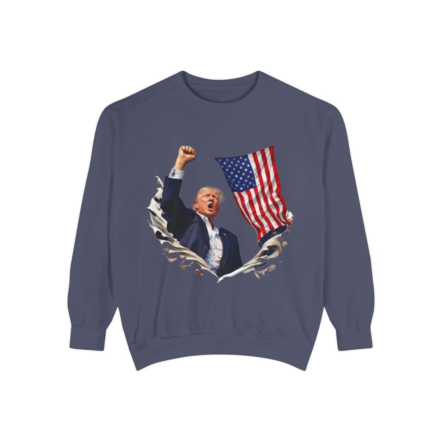 Patriotic Leader Flag Sweatshirt