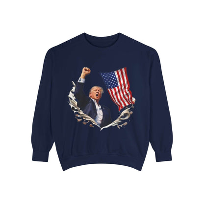 Patriotic Leader Flag Sweatshirt