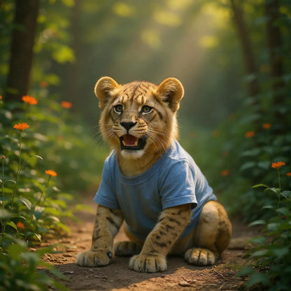 Rising Lion Baby Cub T-Shirt