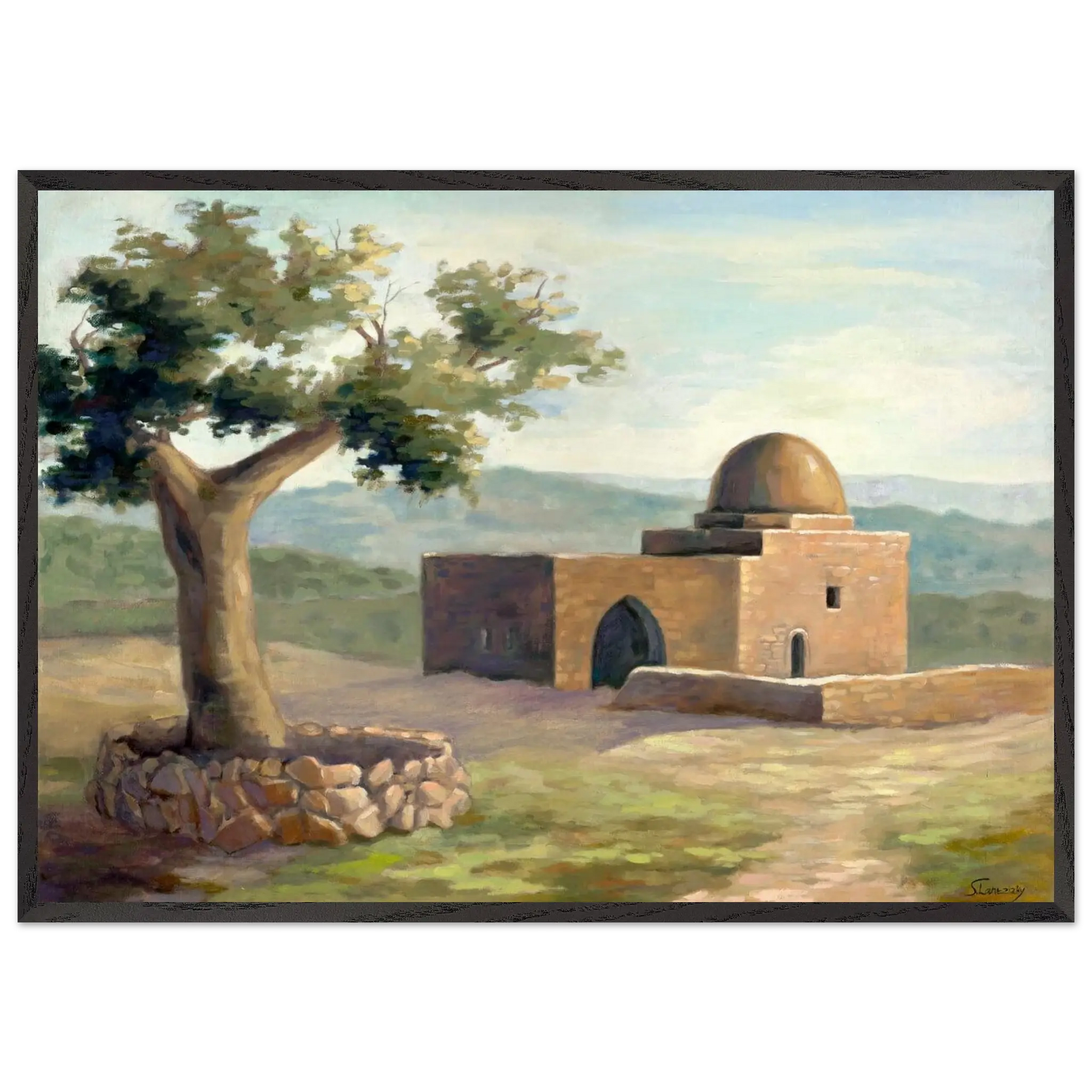 Premium Wooden Framed Poster With Premium Semi-Glossy Paper