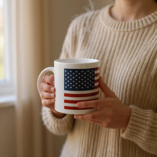 11oz Ceramic Mug Ceramic White