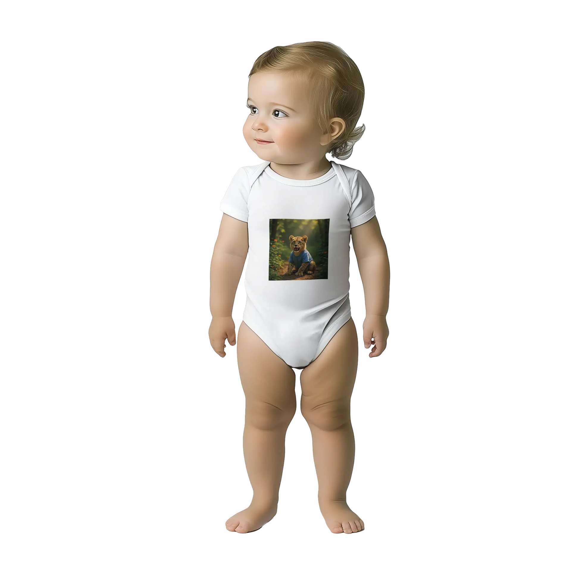 Classic Baby Short Sleeve Bodysuit White