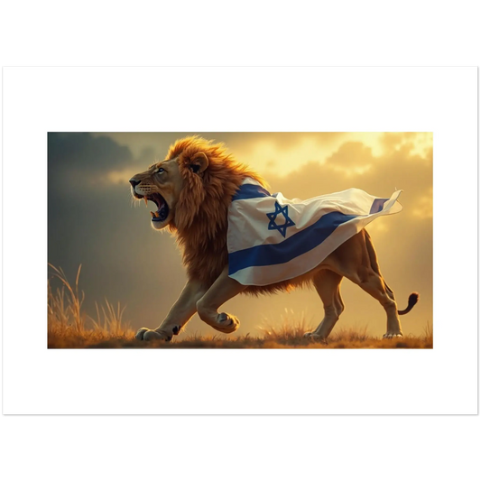 The Jewish Rising Lion Presentation folders