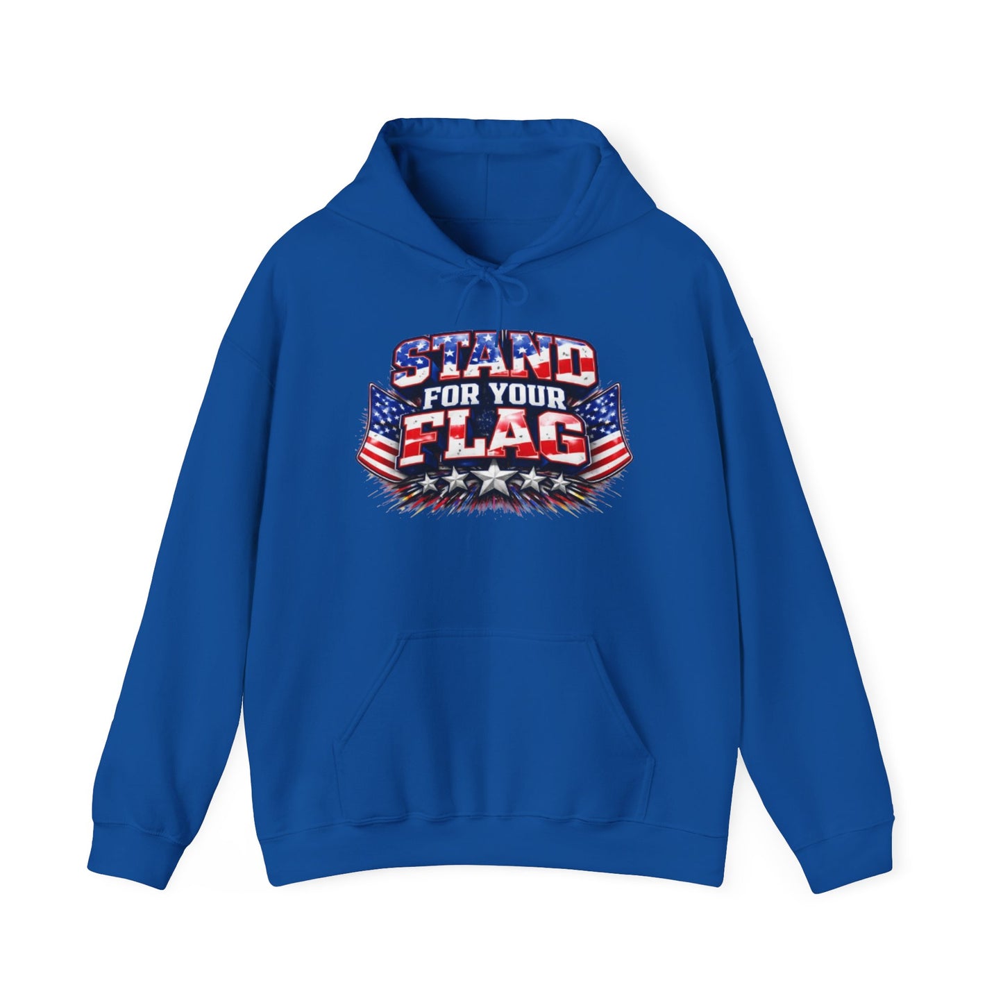  Stand For Your Flag Hoodie — Patriotic American Flag Sweatshirt Stand For Your Flag Hoodie — Patriotic American Flag Sweatshirt