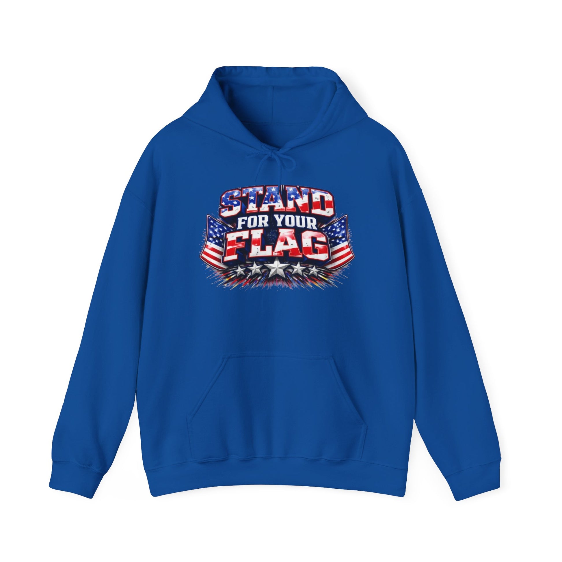  Stand For Your Flag Hoodie — Patriotic American Flag Sweatshirt Stand For Your Flag Hoodie — Patriotic American Flag Sweatshirt