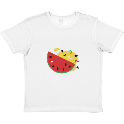 Premium Kids Crewneck T-shirt White