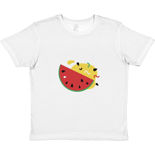 Premium Kids Crewneck T-shirt White