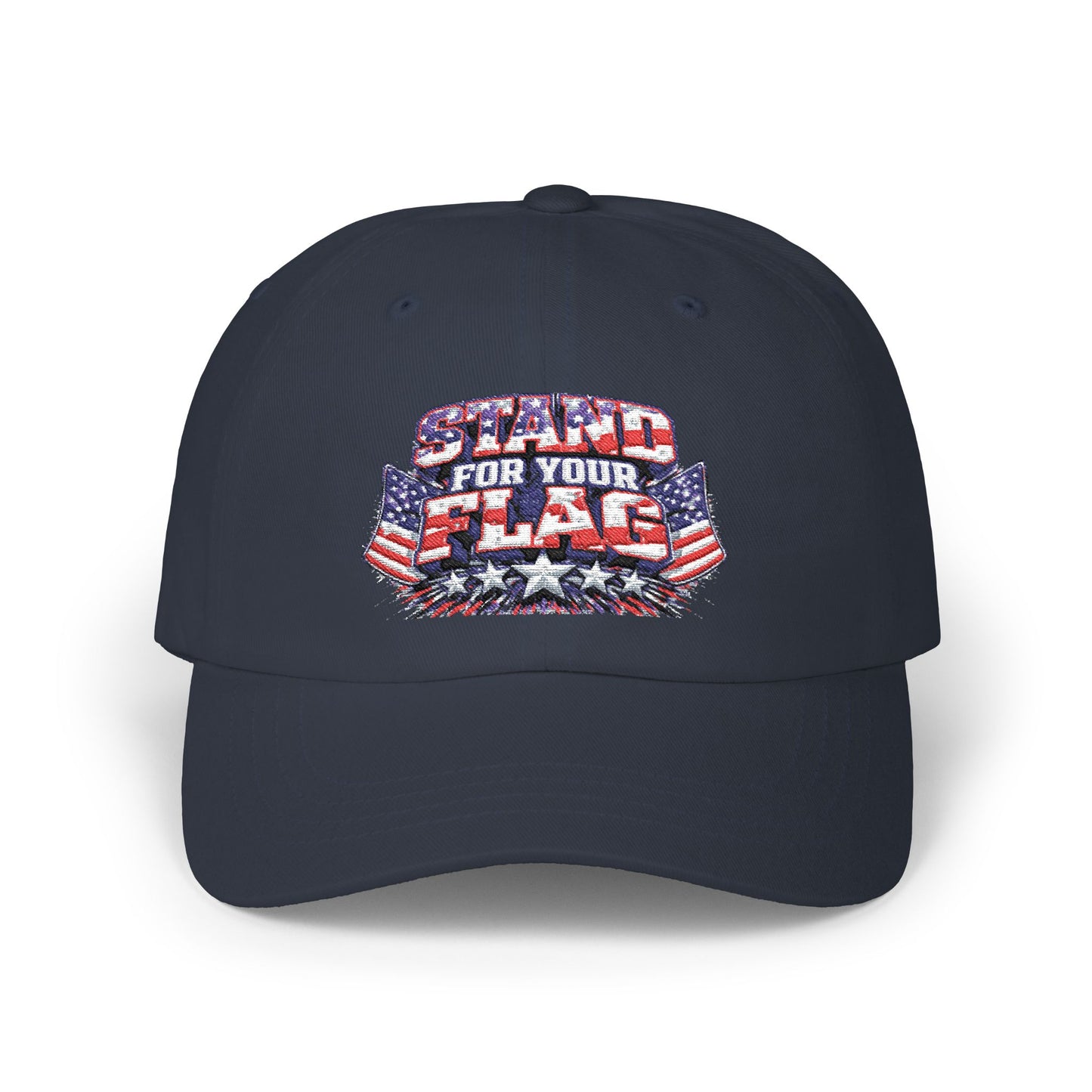 Dad Cap - 'Stand For Your Flag' Patriotic American Flag Baseball Hat