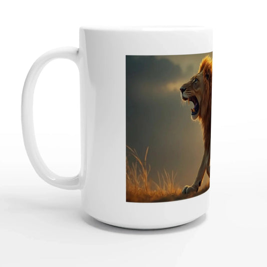 Jewish Lion Inspirational Ceramic Mug