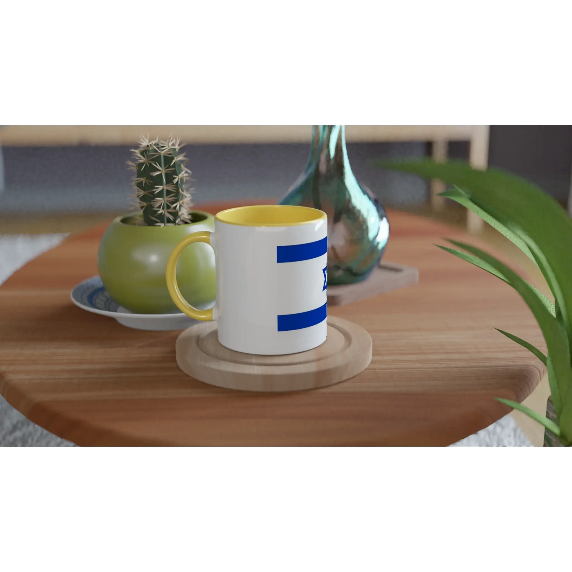 Israeli Flag Ceramic Mug